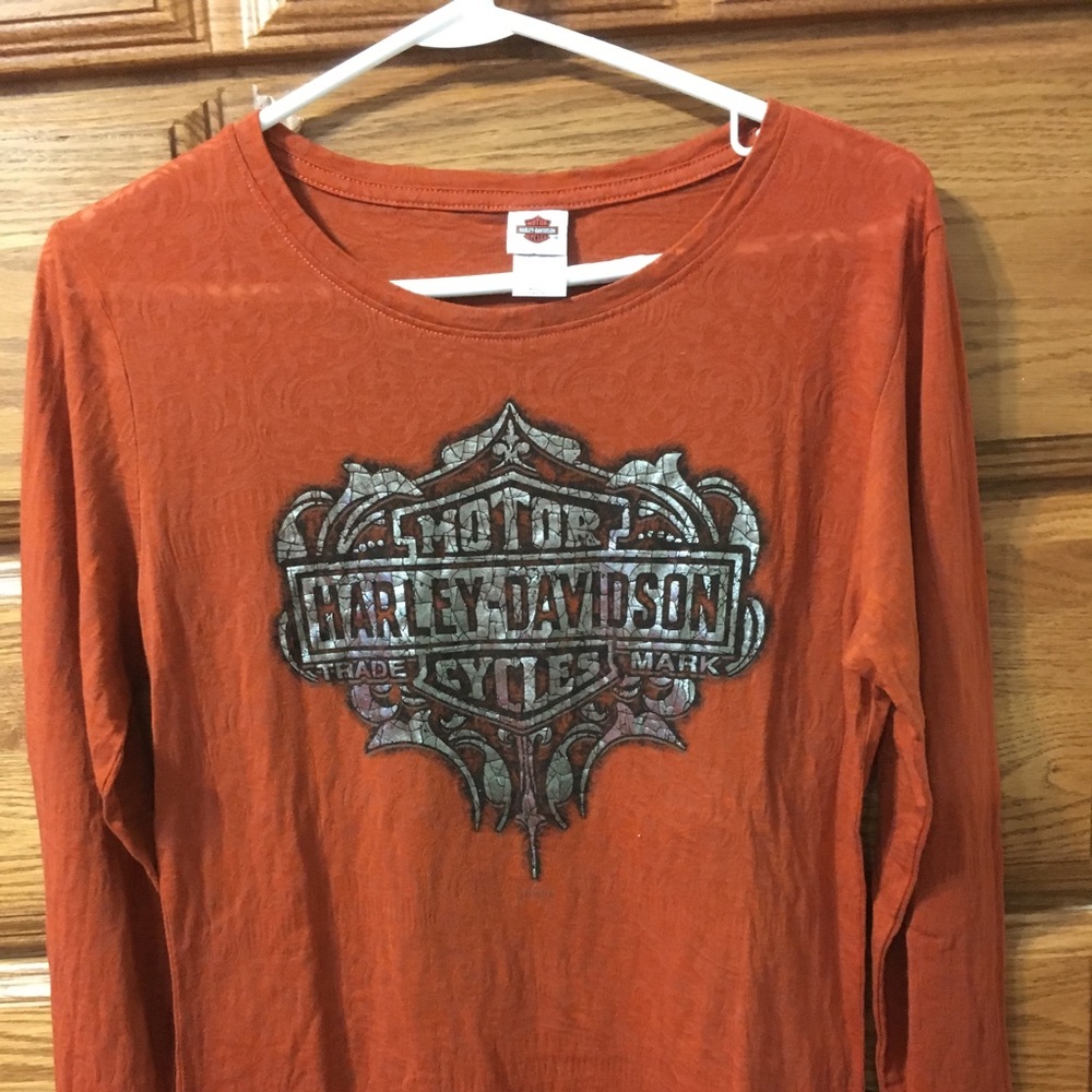 Harley Davidson large long sleeve shirt